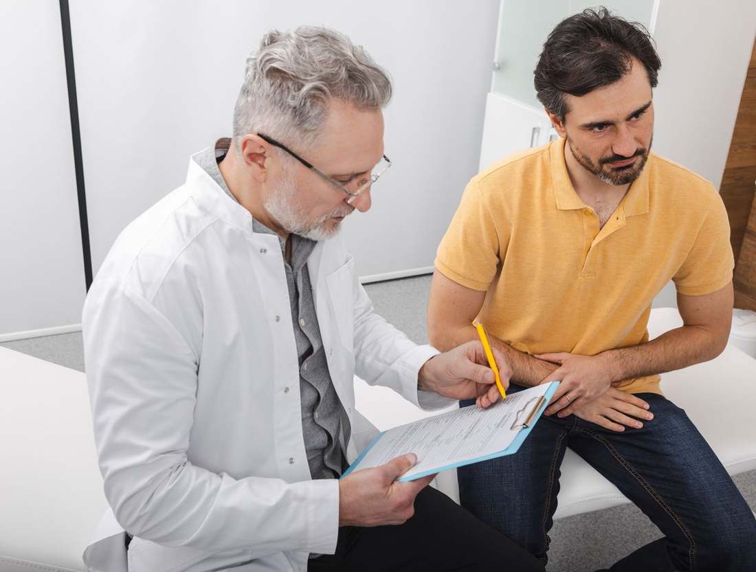 Provider reviewing a weight loss treatment plan with a patient